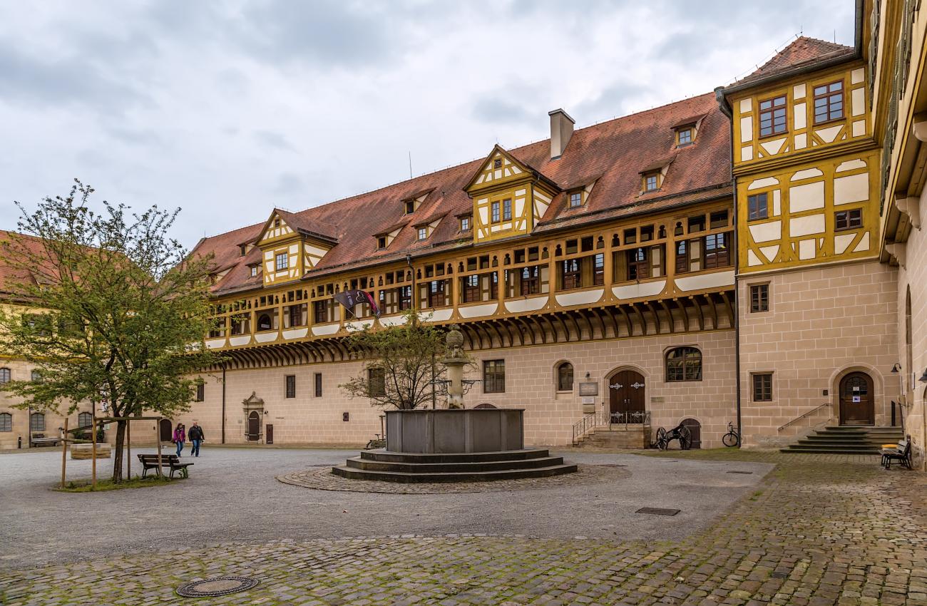 Tubingen courtyard